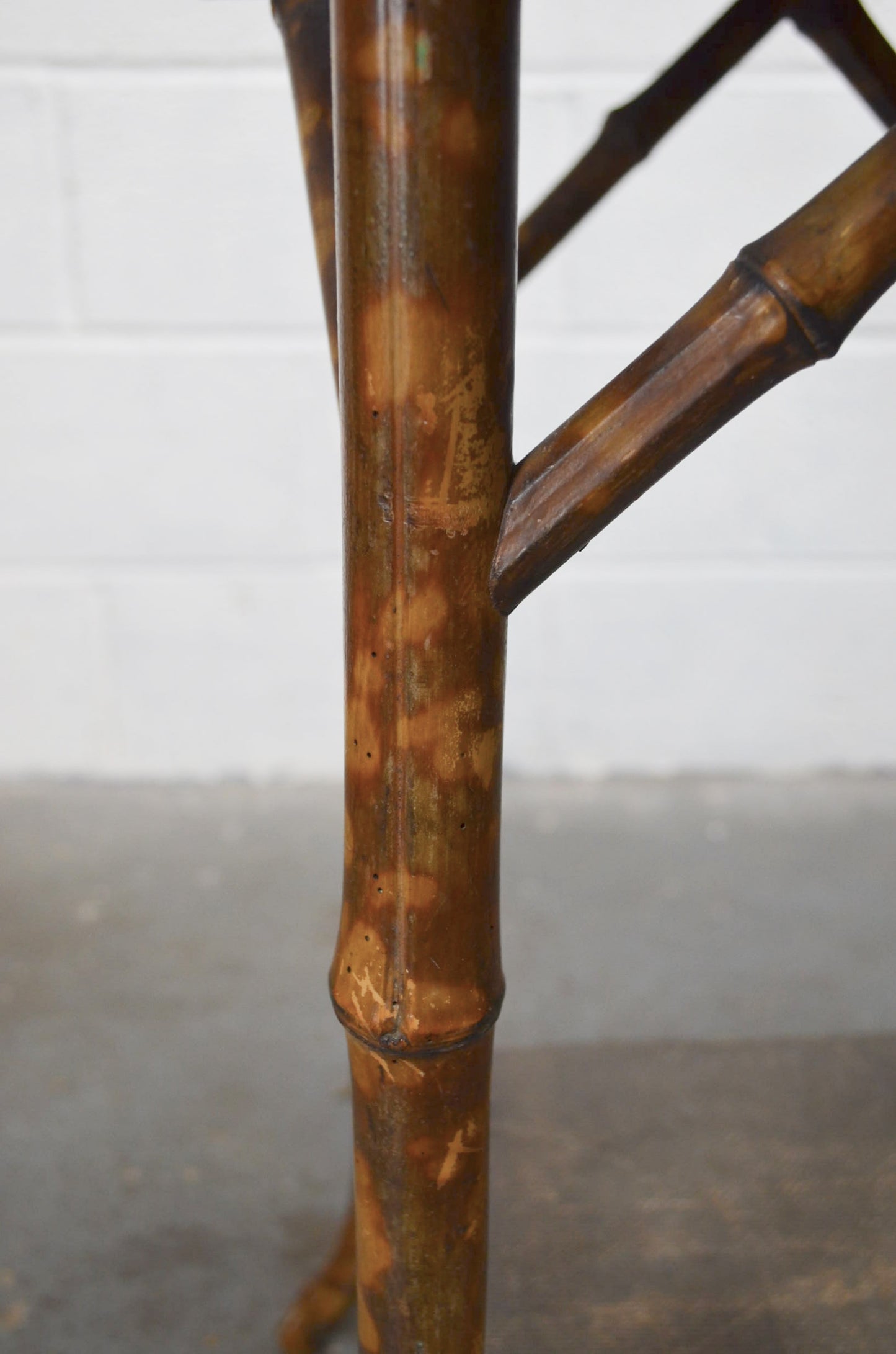 Antique Aesthetic Movement Bamboo Side Table