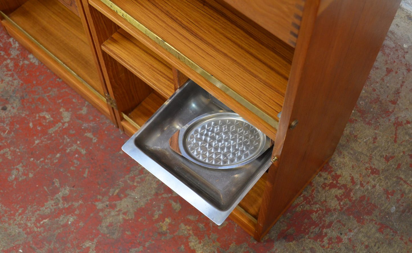 A Mid Century Metamorphic Cocktail Cabinet by Reno Wahl Iversen for Dyrlund