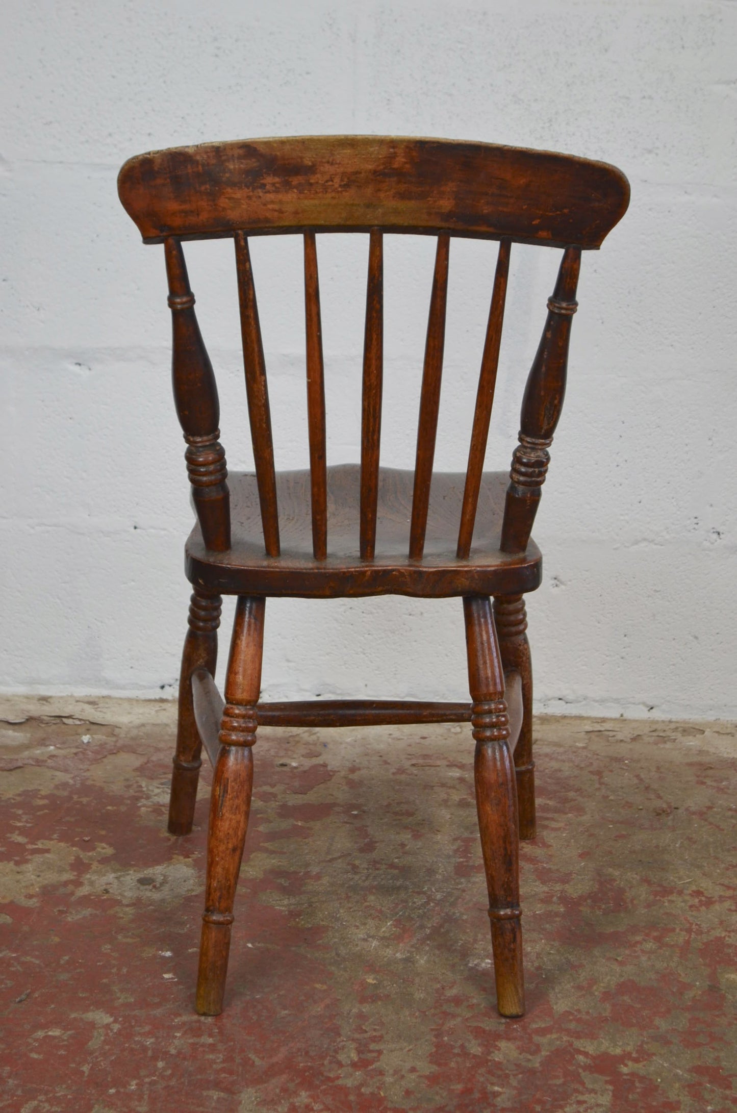A 19th Century Farmhouse/Country Cottage Spindle Back Chair