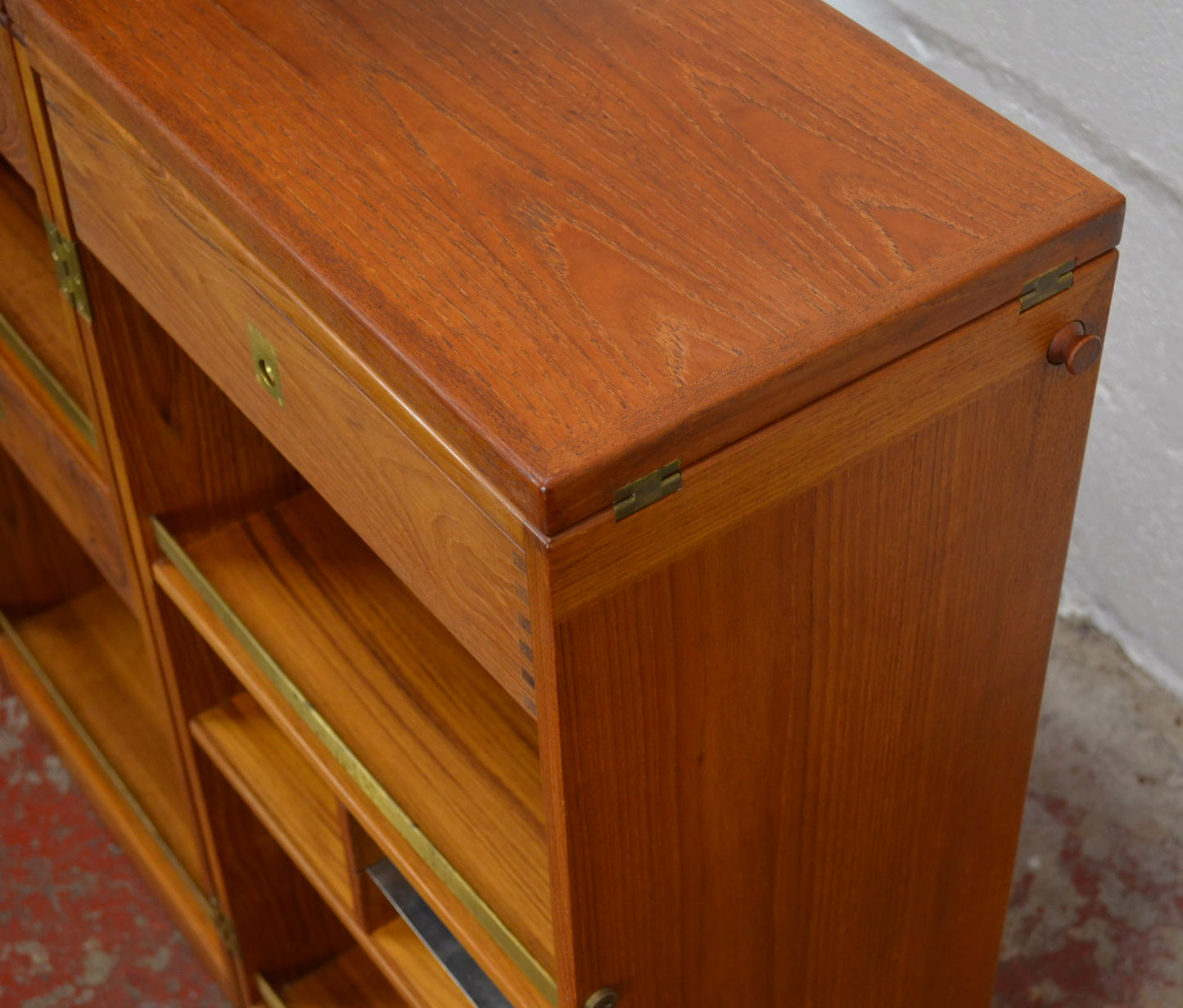A Mid Century Metamorphic Cocktail Cabinet by Reno Wahl Iversen for Dyrlund
