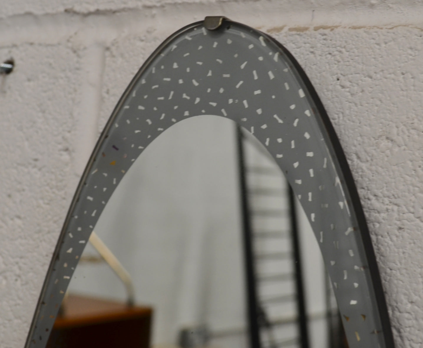 Vintage Oval Wall Mirror