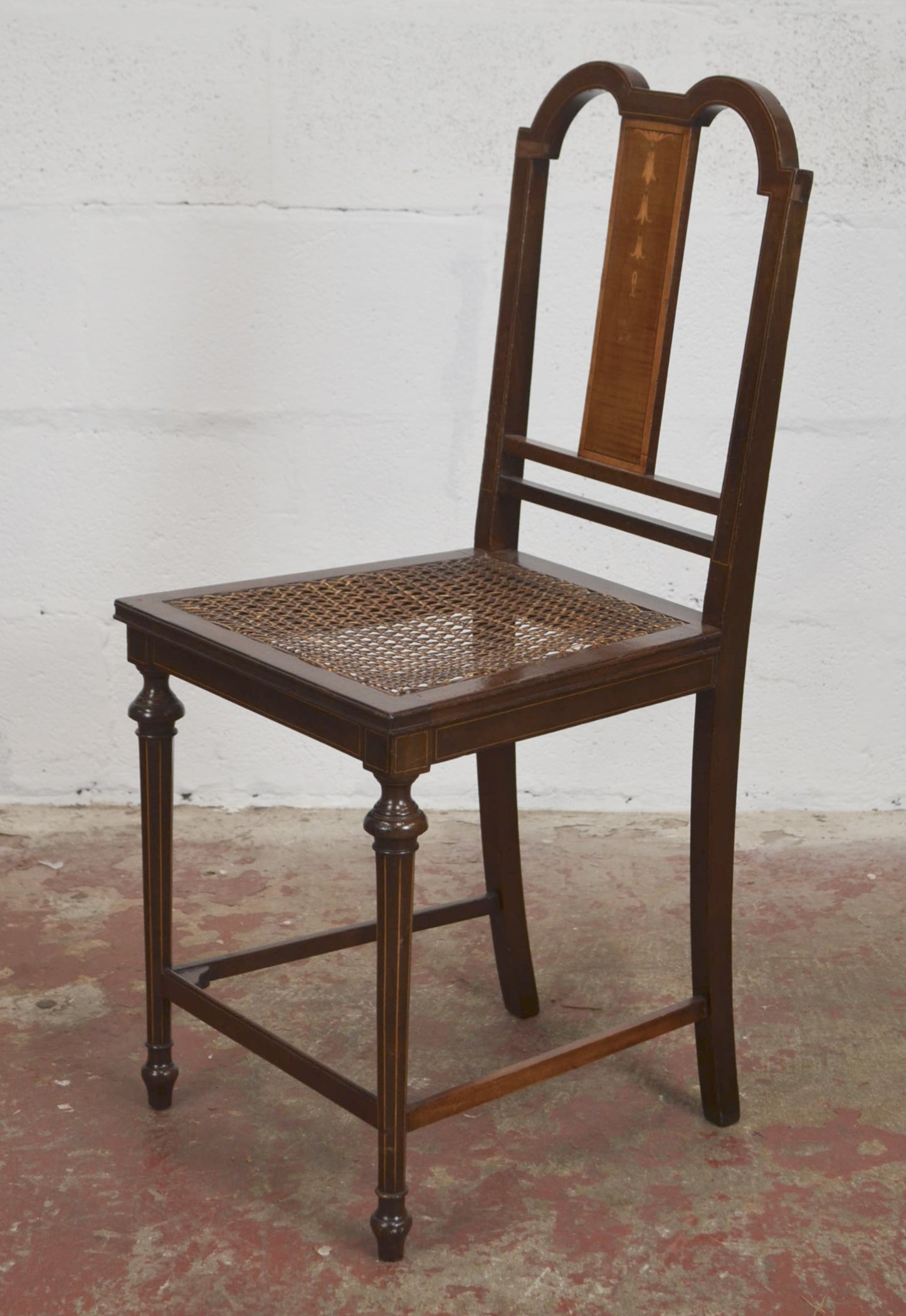 A Stylish Cabinet-Maker Made Caned Side Chair