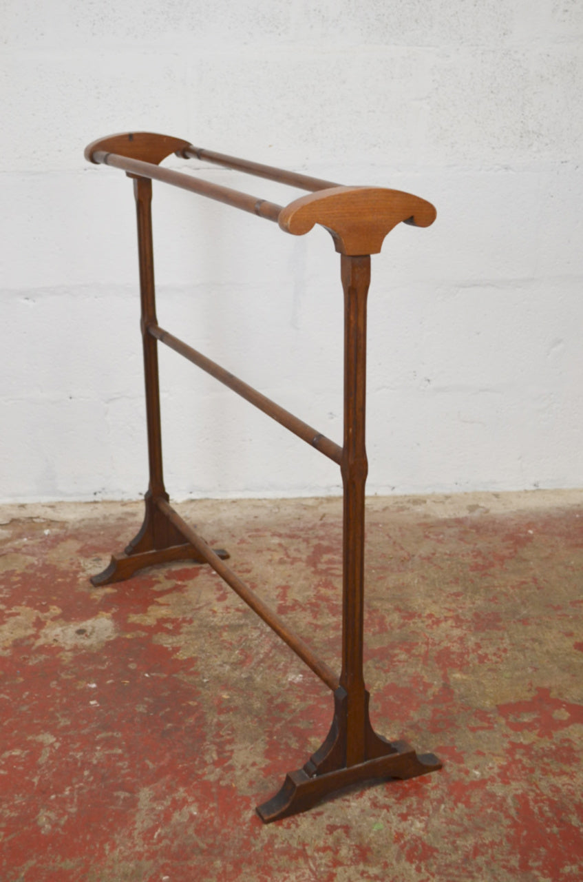 Antique Towel / Clothes Rail - Three Supports