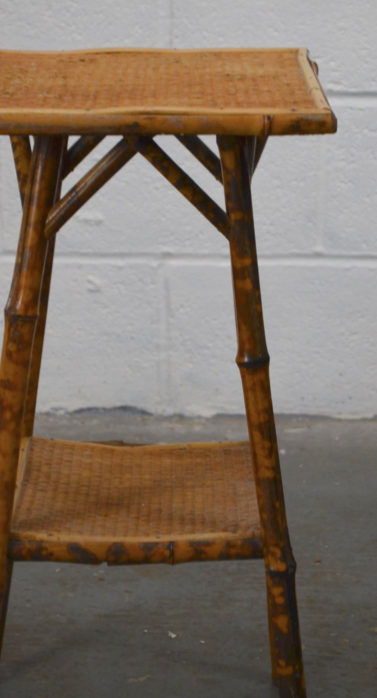 Antique Aesthetic Movement Bamboo Side Table