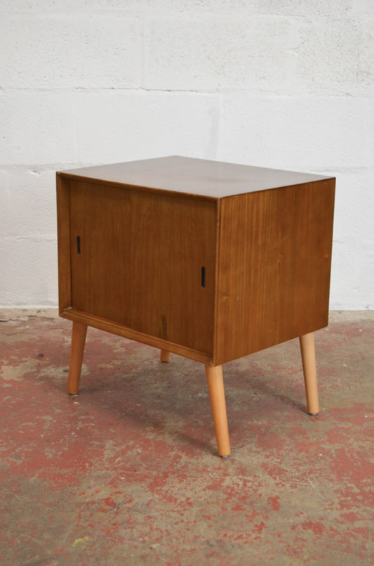 Vintage Vinyl Record Cabinet - Teak