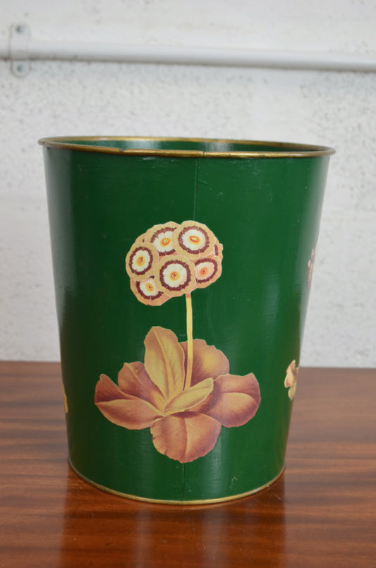Retro Metal Waste Paper Bin