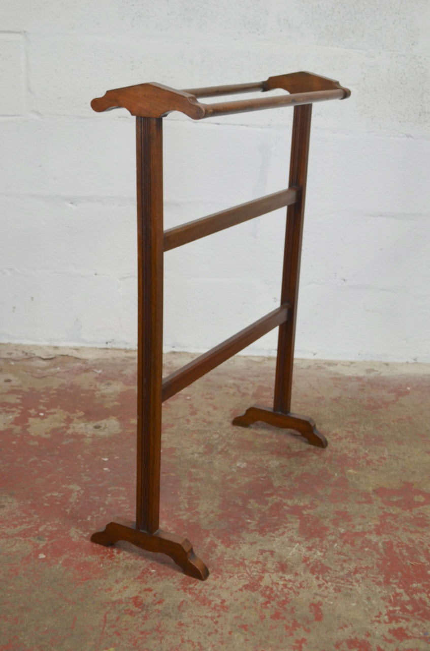 An Antique Four Support Towel/Clothes Rail