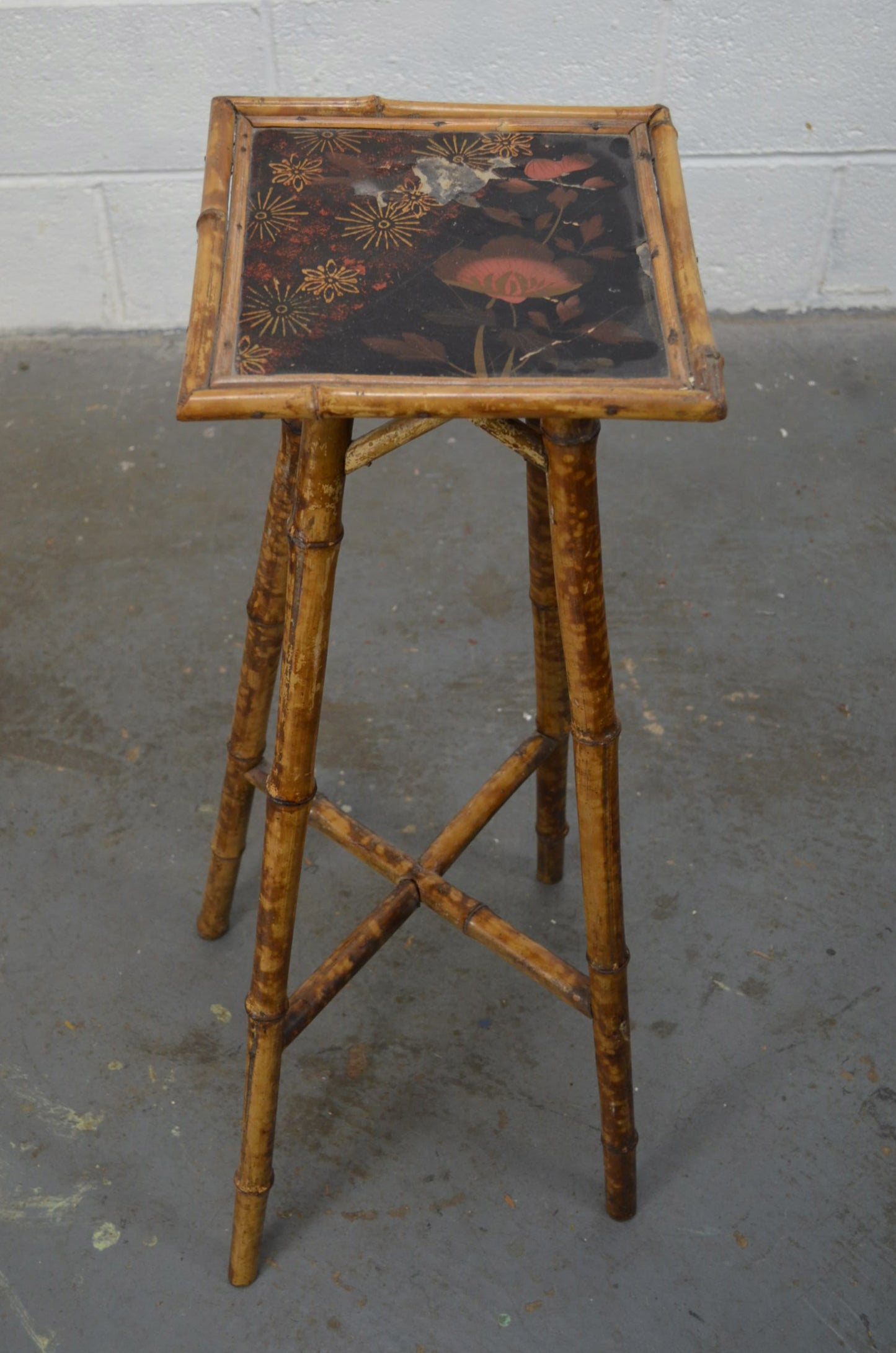 Antique Aesthetic Movement Bamboo Side Table