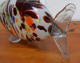 Vintage Glass End Of Day Fish (M1)