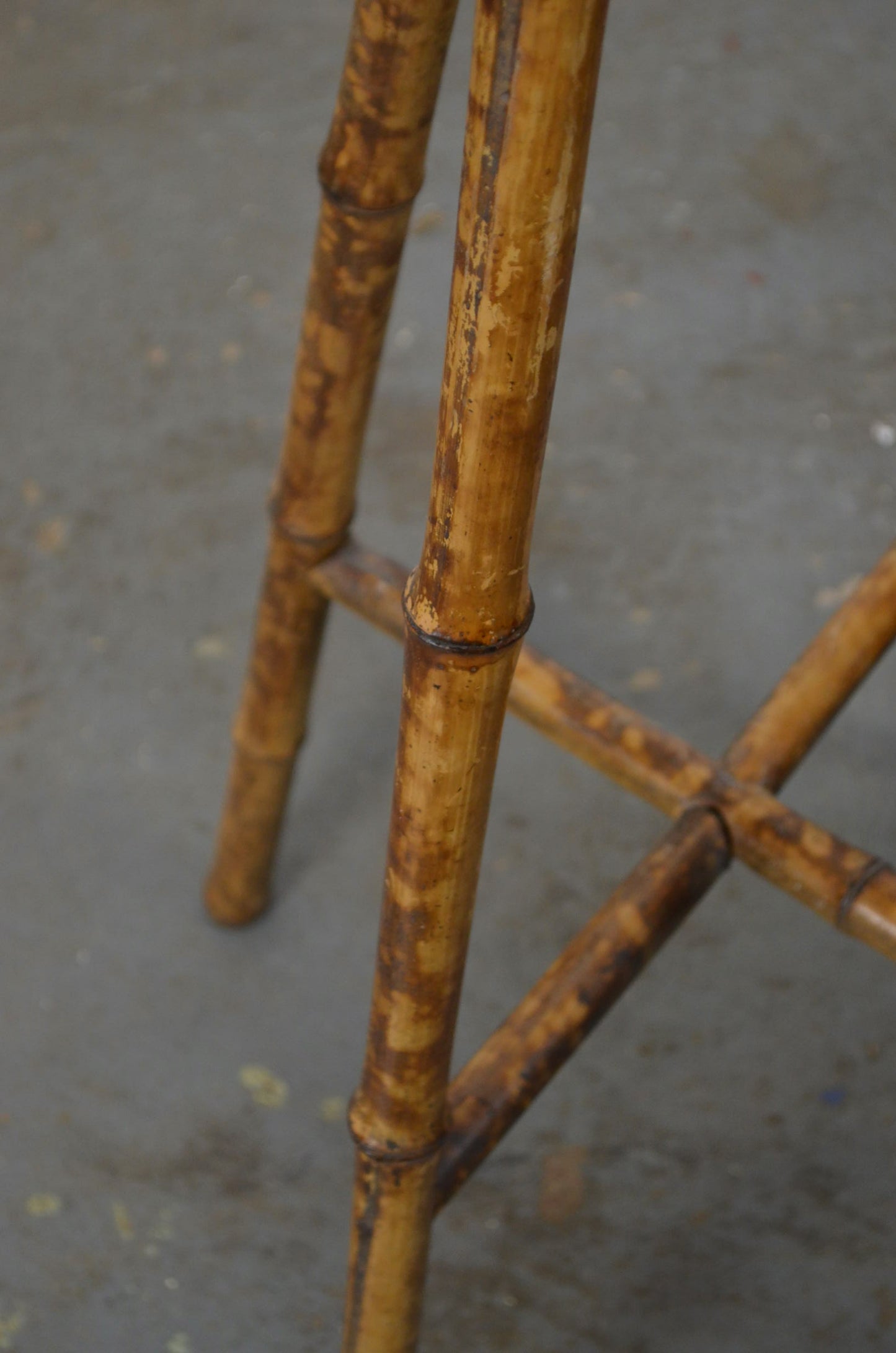 Antique Aesthetic Movement Bamboo Side Table