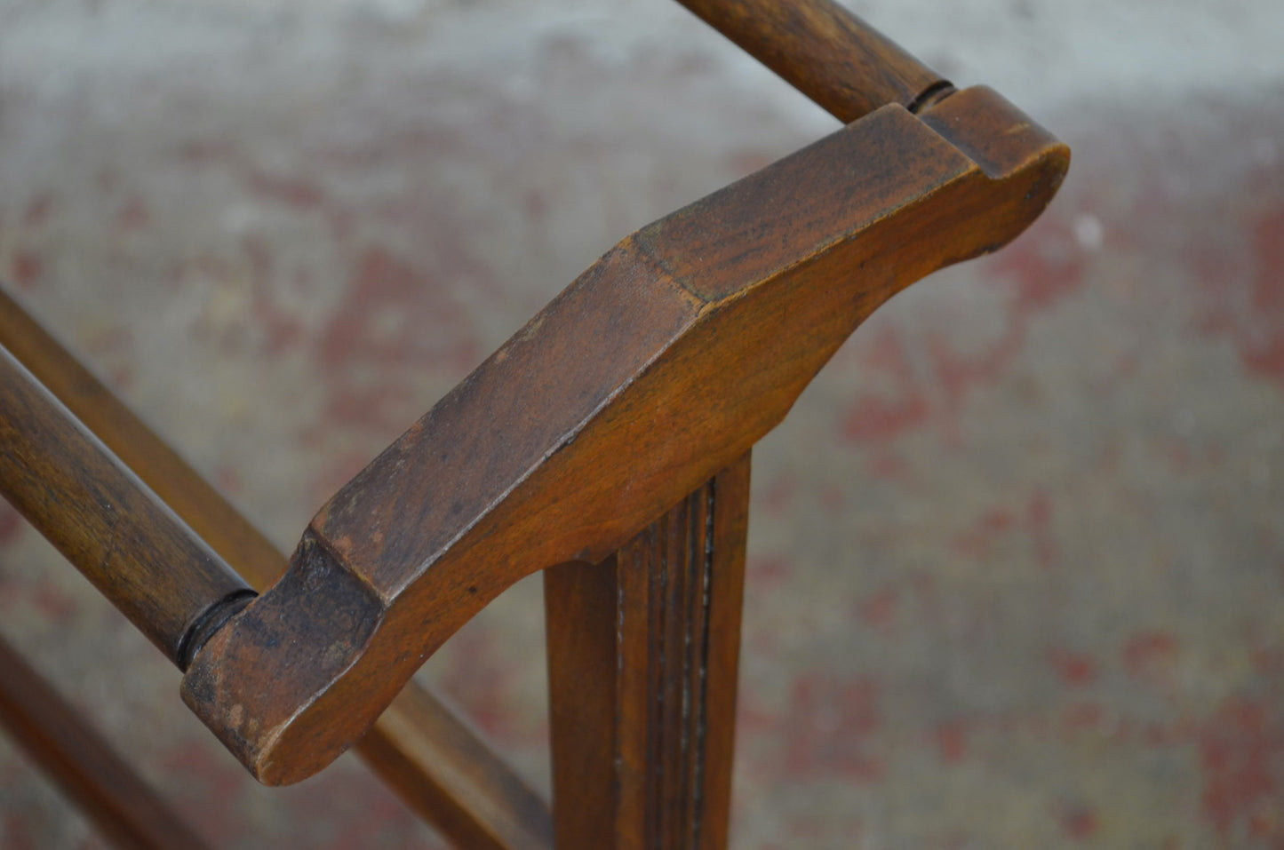 An Antique Four Support Towel/Clothes Rail