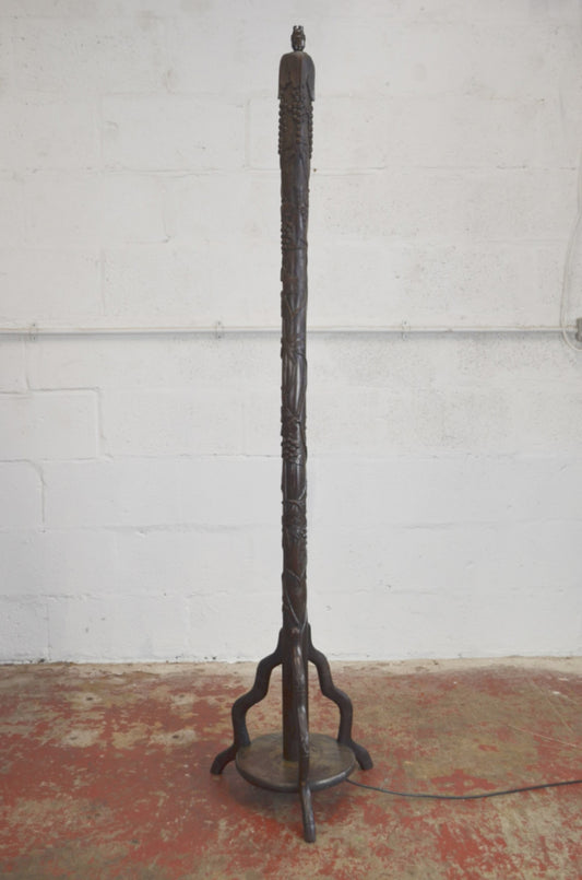 Vintage Chinoiserie Floor Lamp