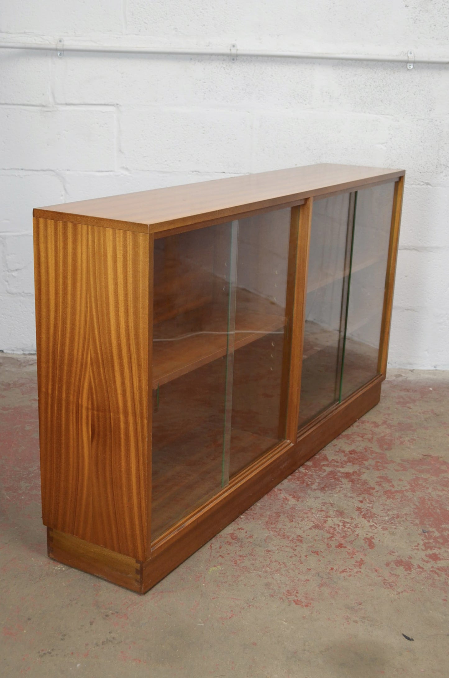 Vintage Teak Morris Of Glasgow Bookcase