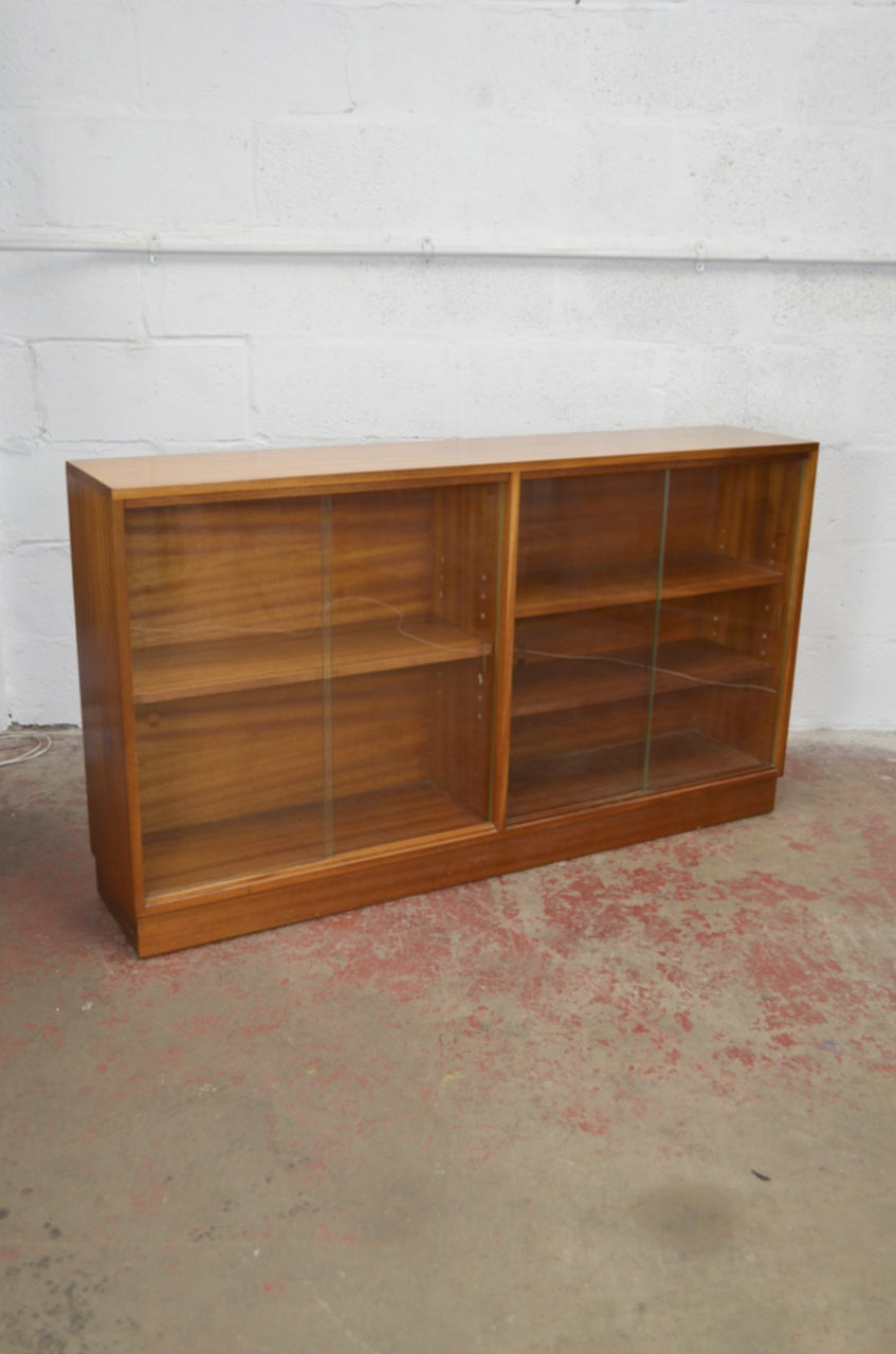 Vintage Teak Morris Of Glasgow Bookcase