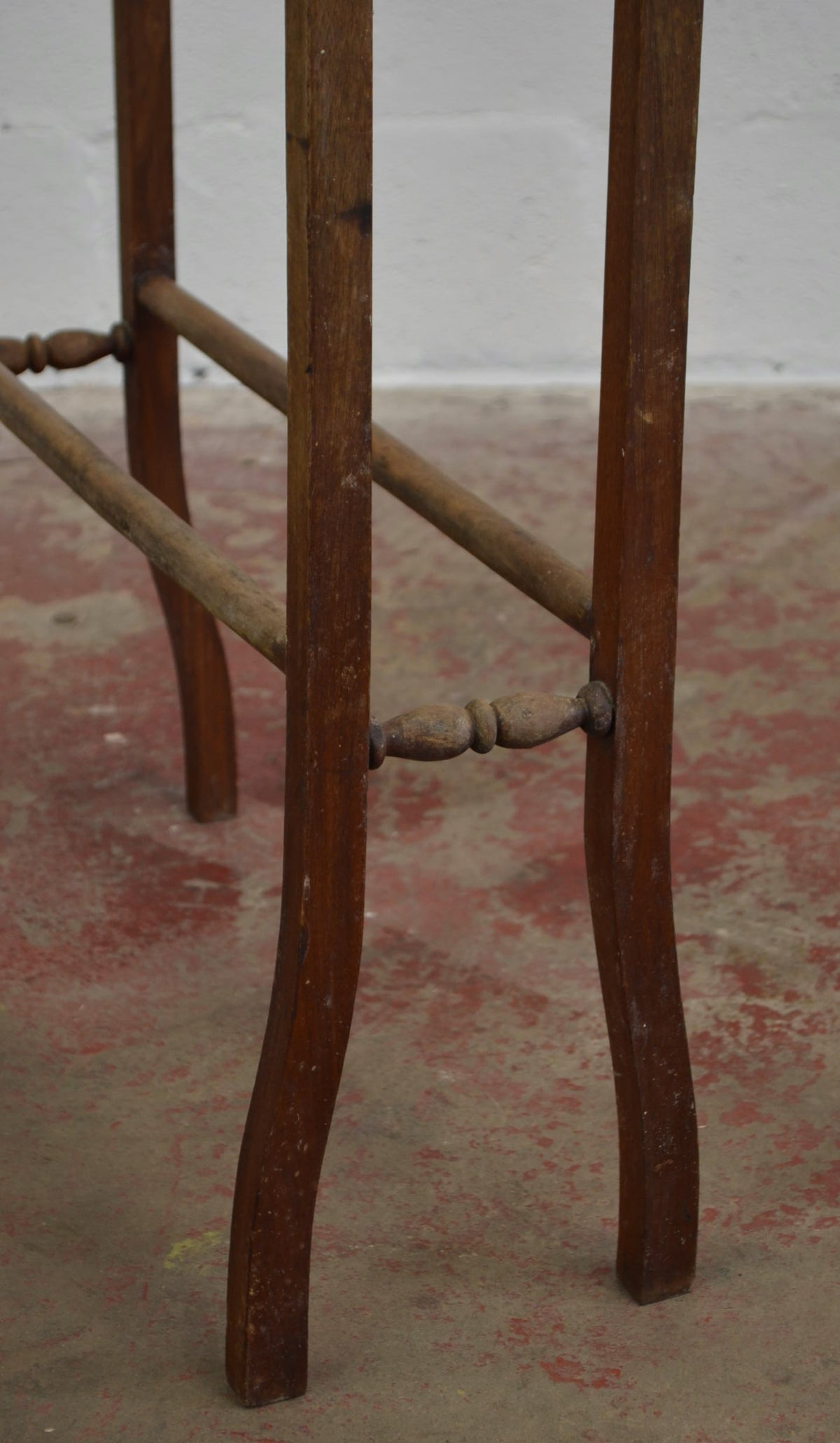 Antique Mahogany Towel Rail