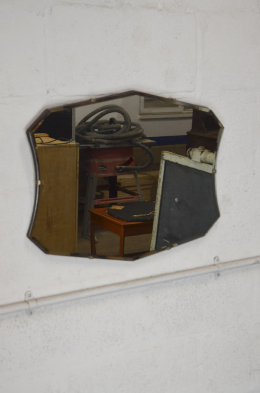 Vintage Art Deco Wall Mirror