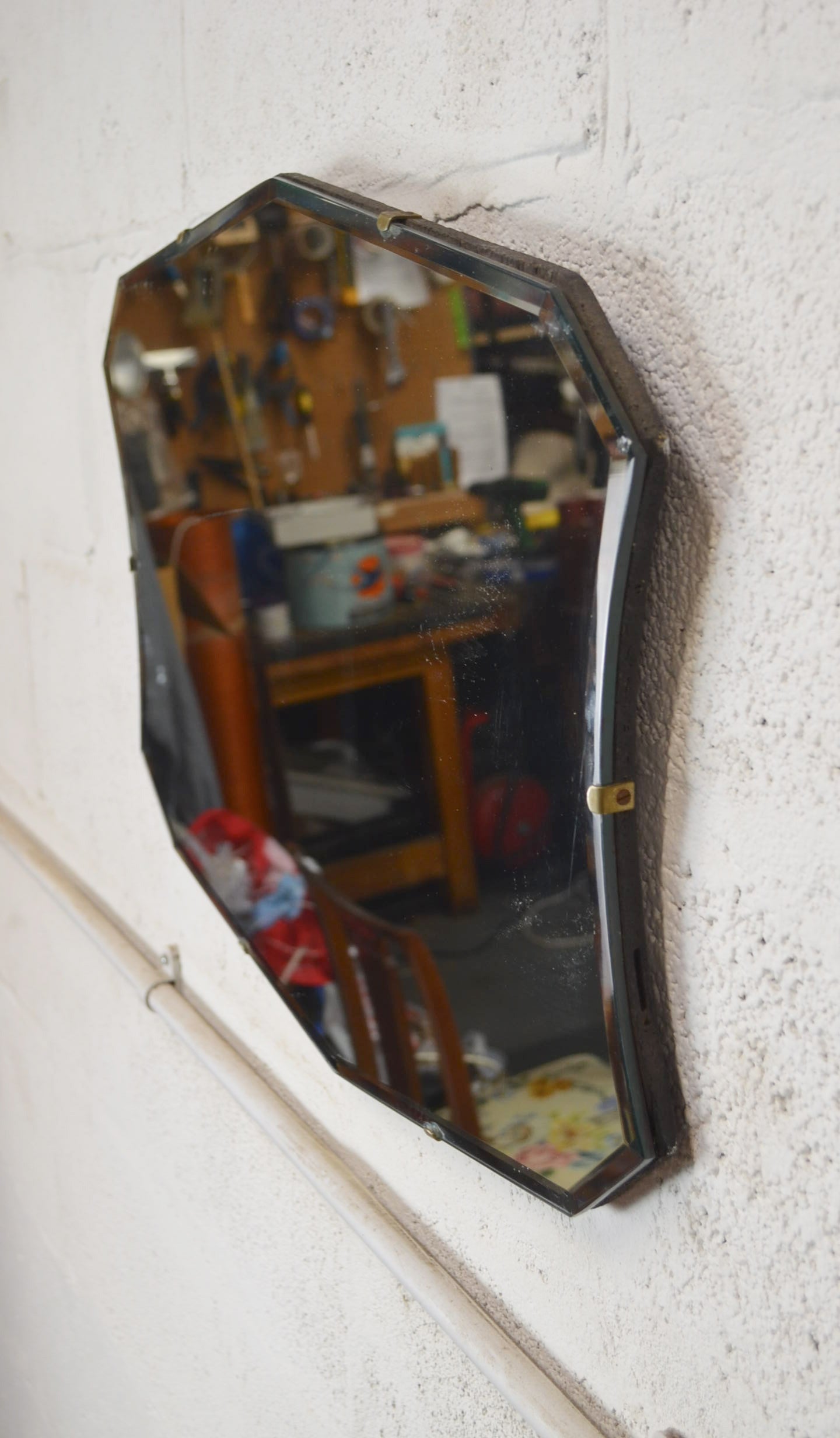 Vintage Art Deco Wall Mirror