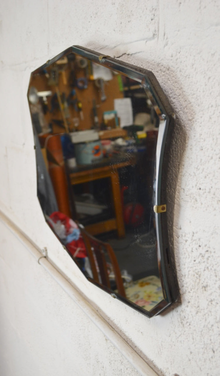 Vintage Art Deco Wall Mirror