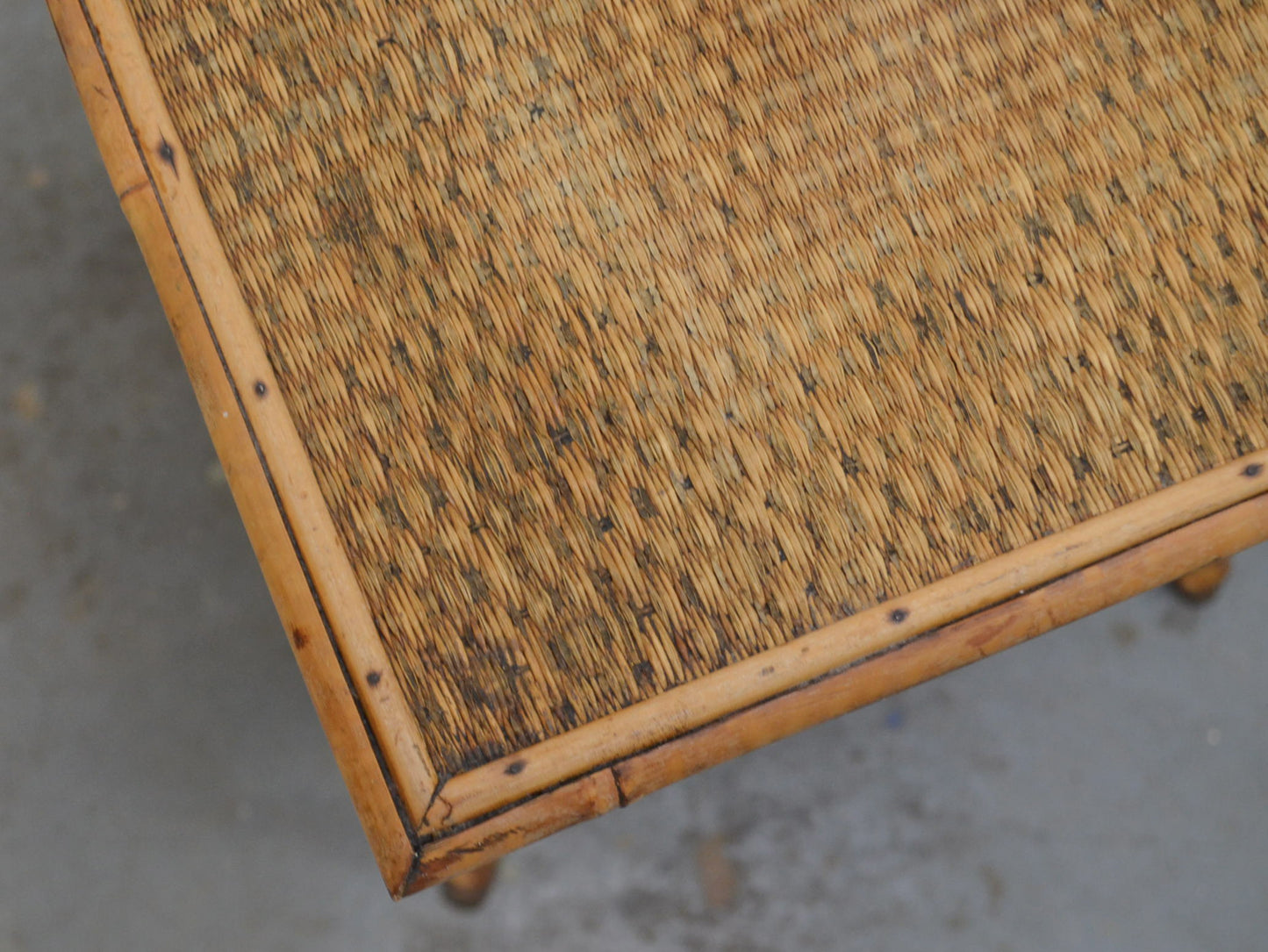 Antique Aesthetic Movement Bamboo Side Table