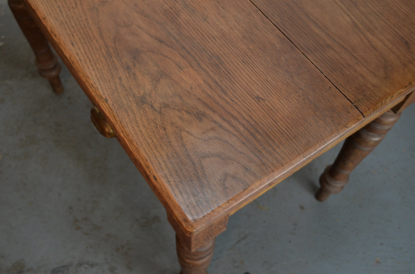 19th Century Solid Oak Desk