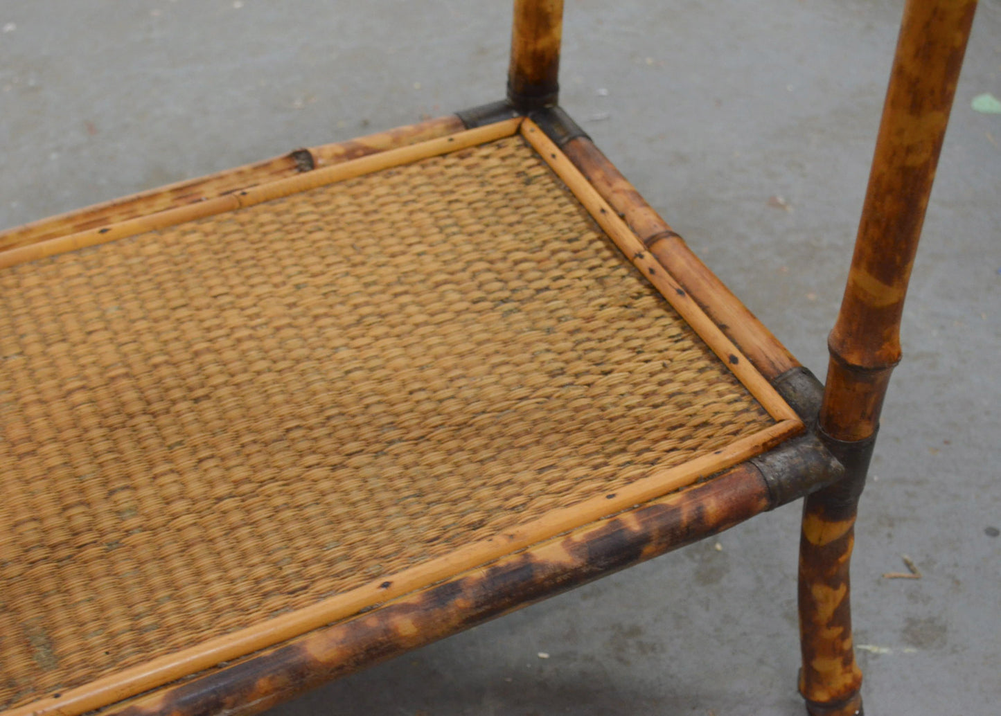 Antique Aesthetic Movement Bamboo Side Table