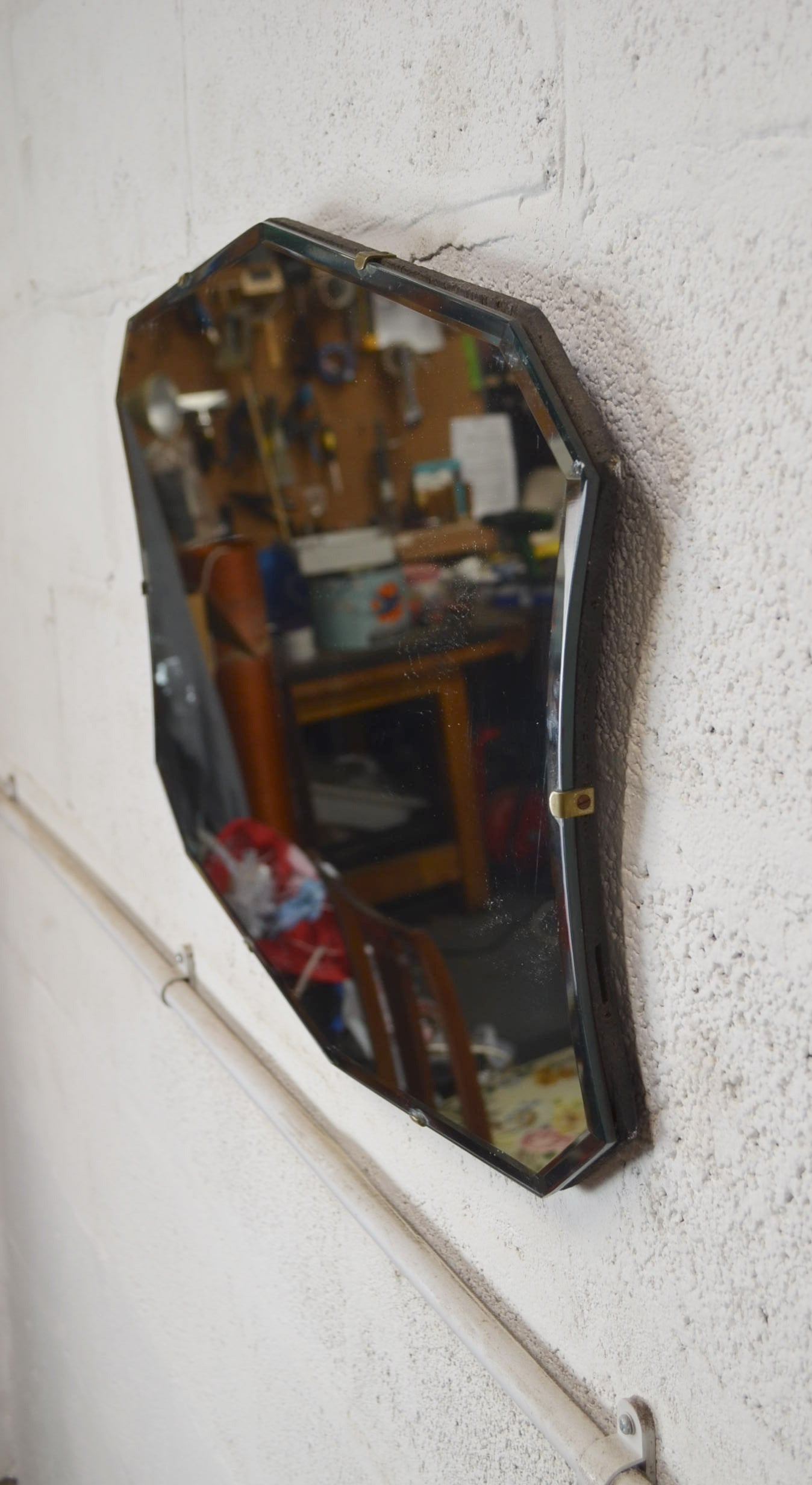 Vintage Art Deco Wall Mirror