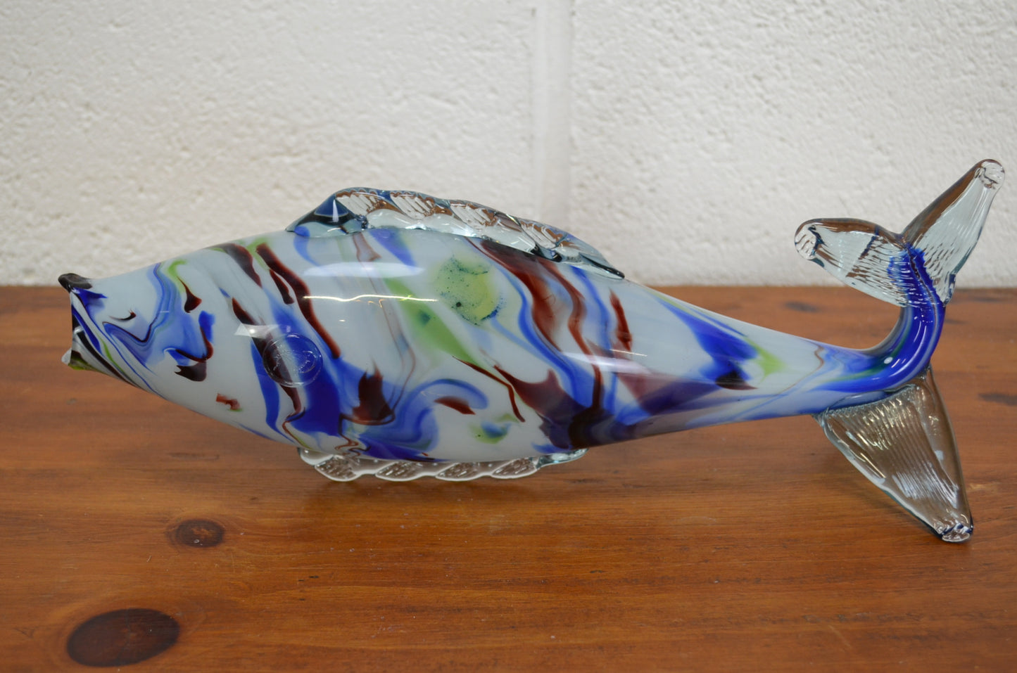 Vintage Glass End Of Day Fish (M3)