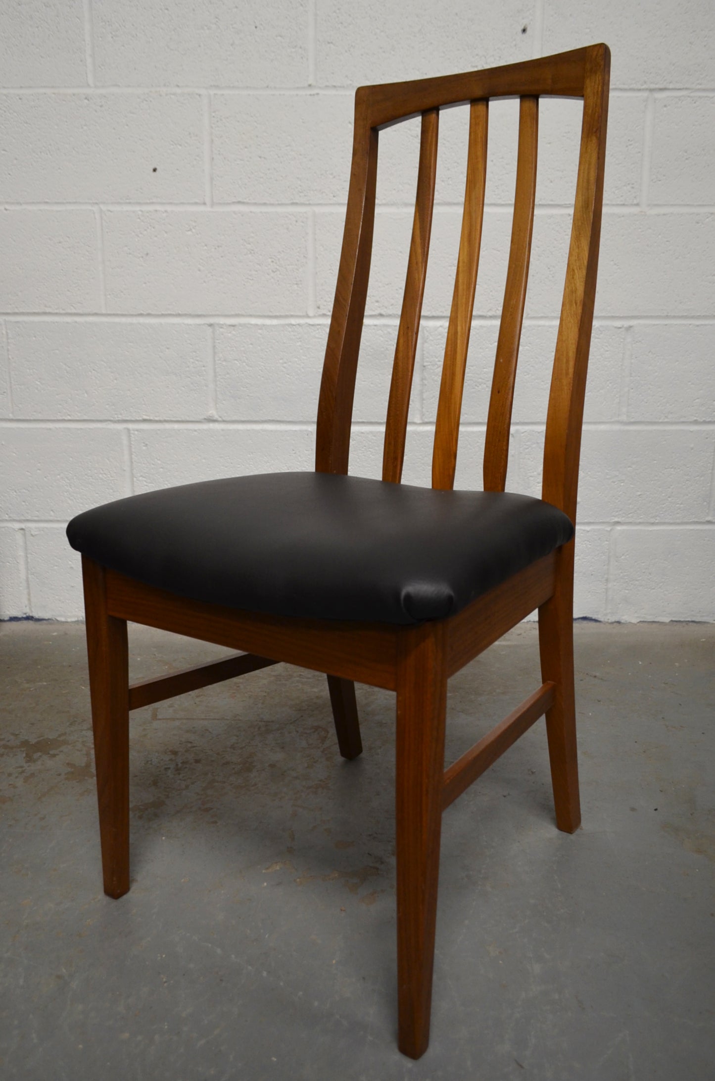 A Set Of Six Of Vintage Dining Chairs