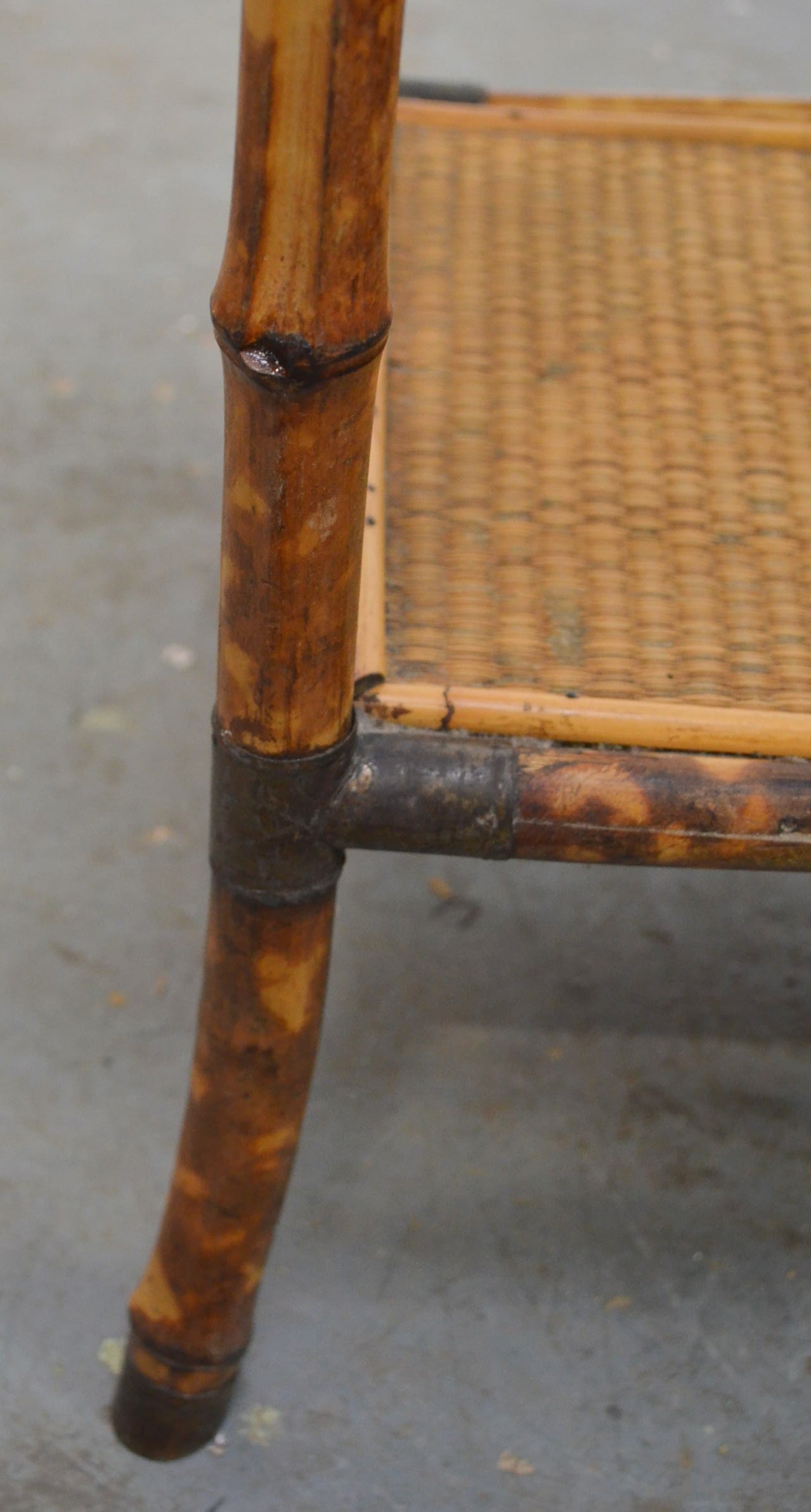 Antique Aesthetic Movement Bamboo Side Table