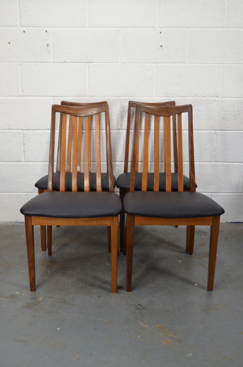Set Of Four Fresco G-Plan Dining Table Chairs