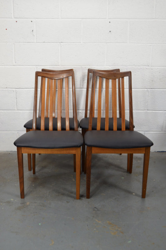 Set Of Four Fresco G-Plan Dining Table Chairs