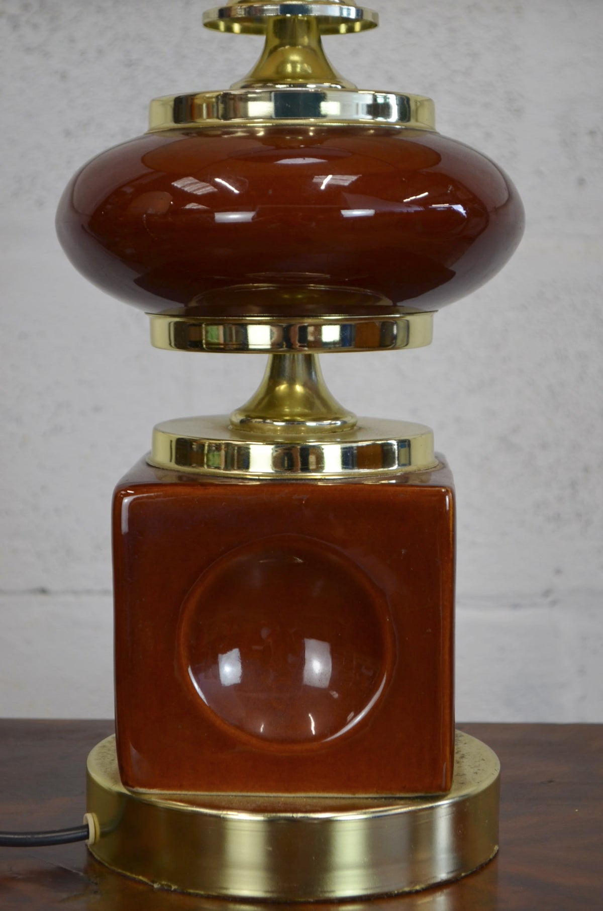 Vintage Matching Floor & Table Lamp