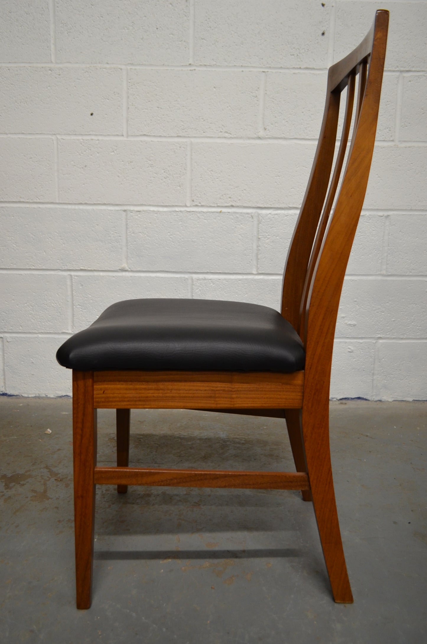 A Set Of Six Of Vintage Dining Chairs