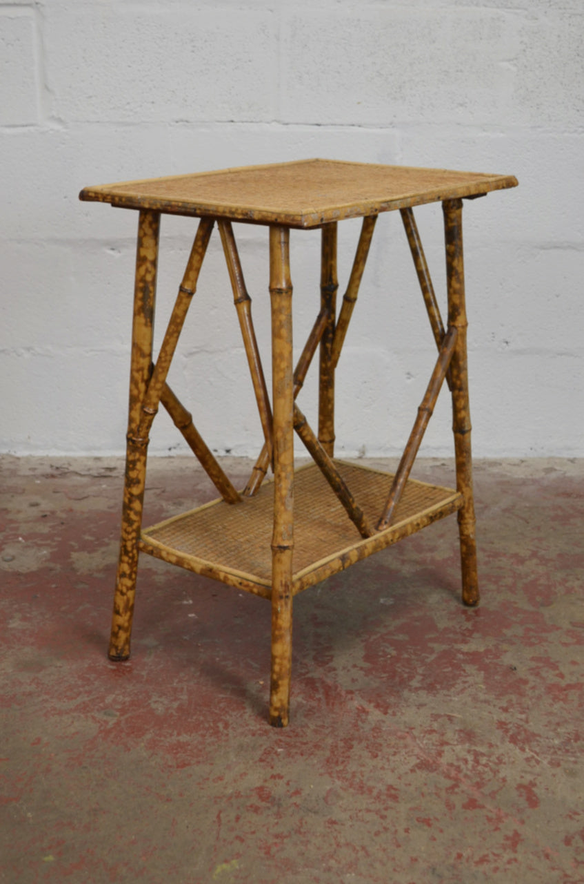 Antique Aesthetic Movement Bamboo Side Table