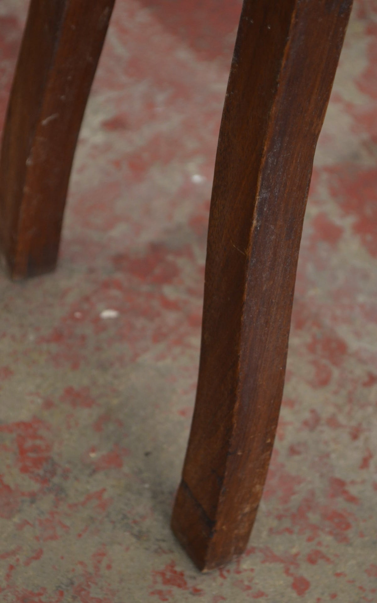 Antique Mahogany Towel Rail