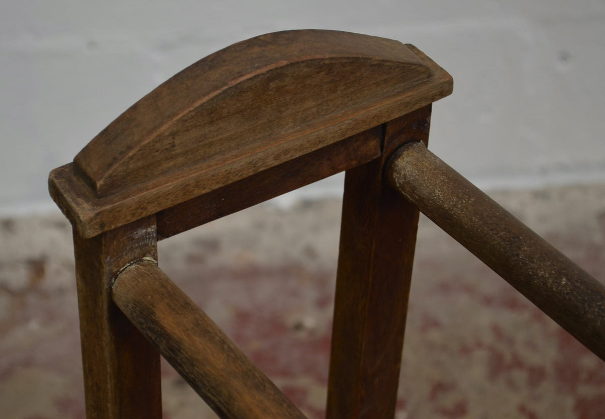Antique Mahogany Towel Rail