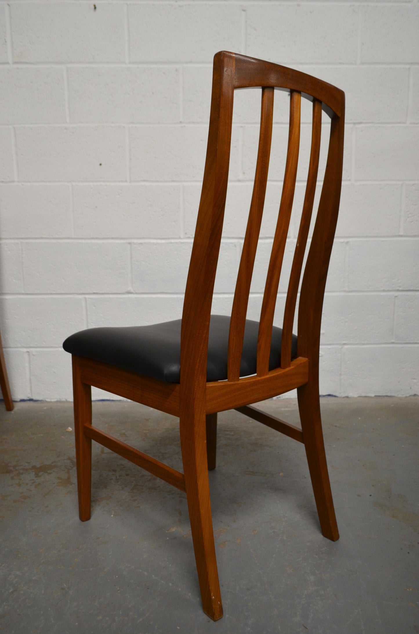 A Set Of Six Of Vintage Dining Chairs