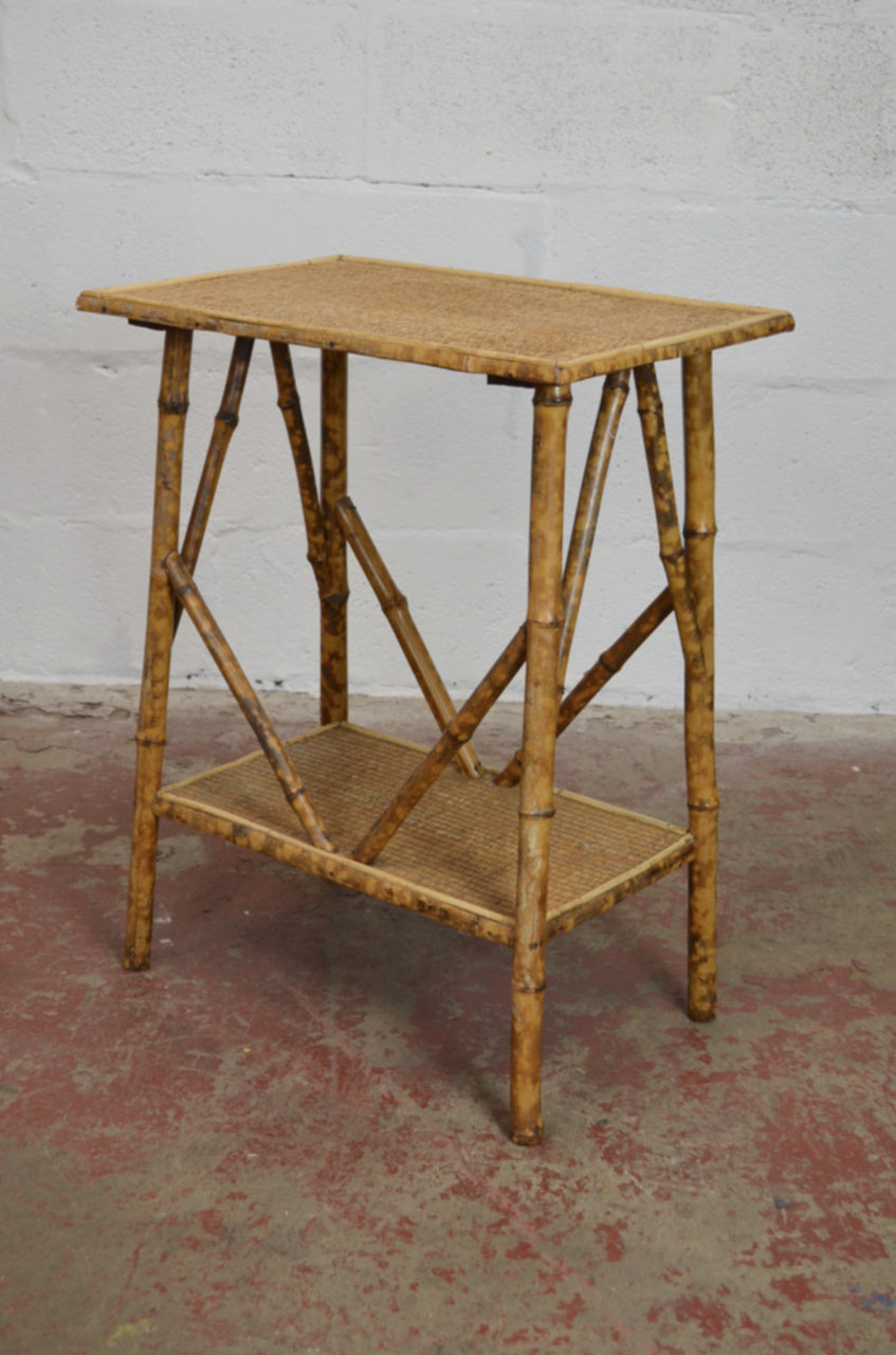 Antique Aesthetic Movement Bamboo Side Table