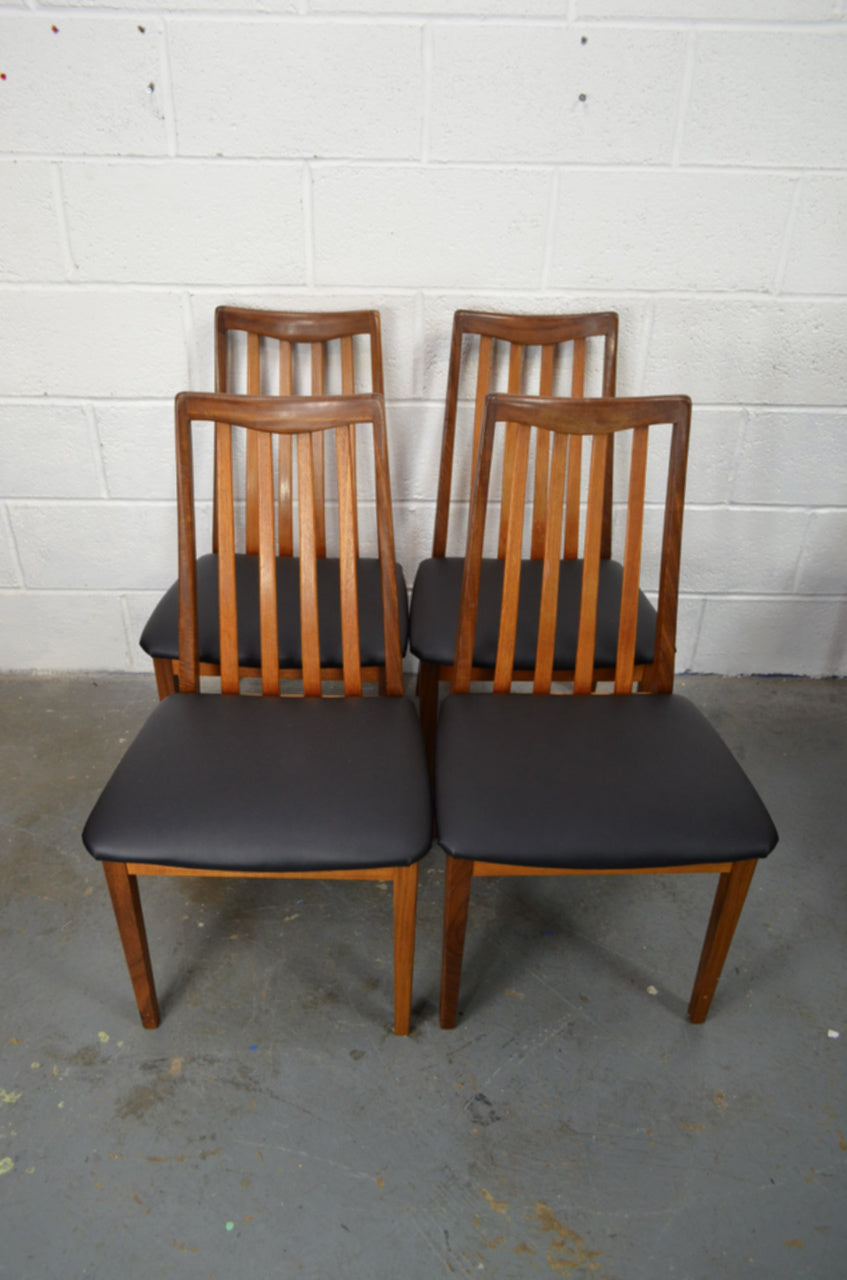 Set Of Four Fresco G-Plan Dining Table Chairs