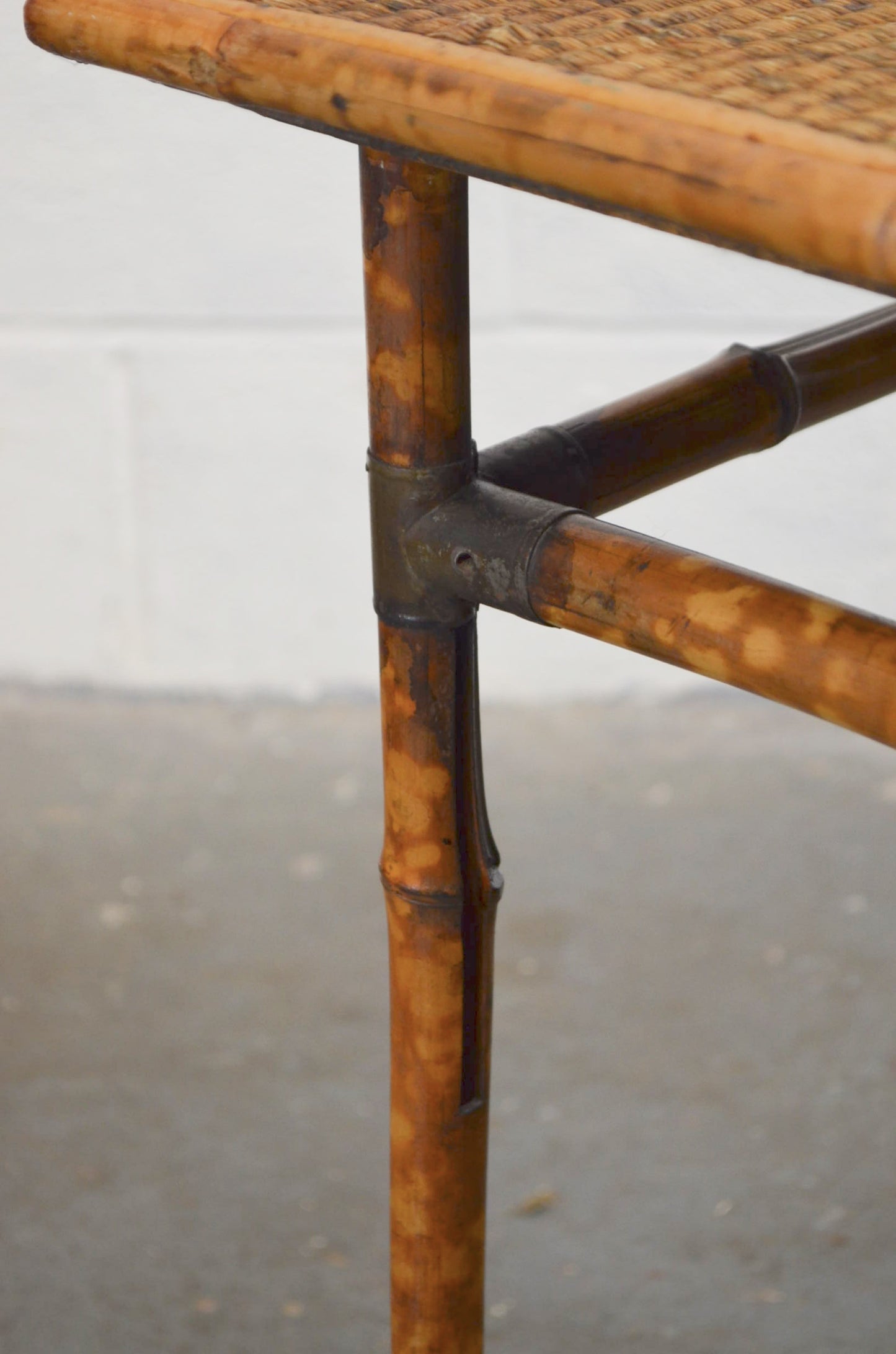 Antique Aesthetic Movement Bamboo Side Table