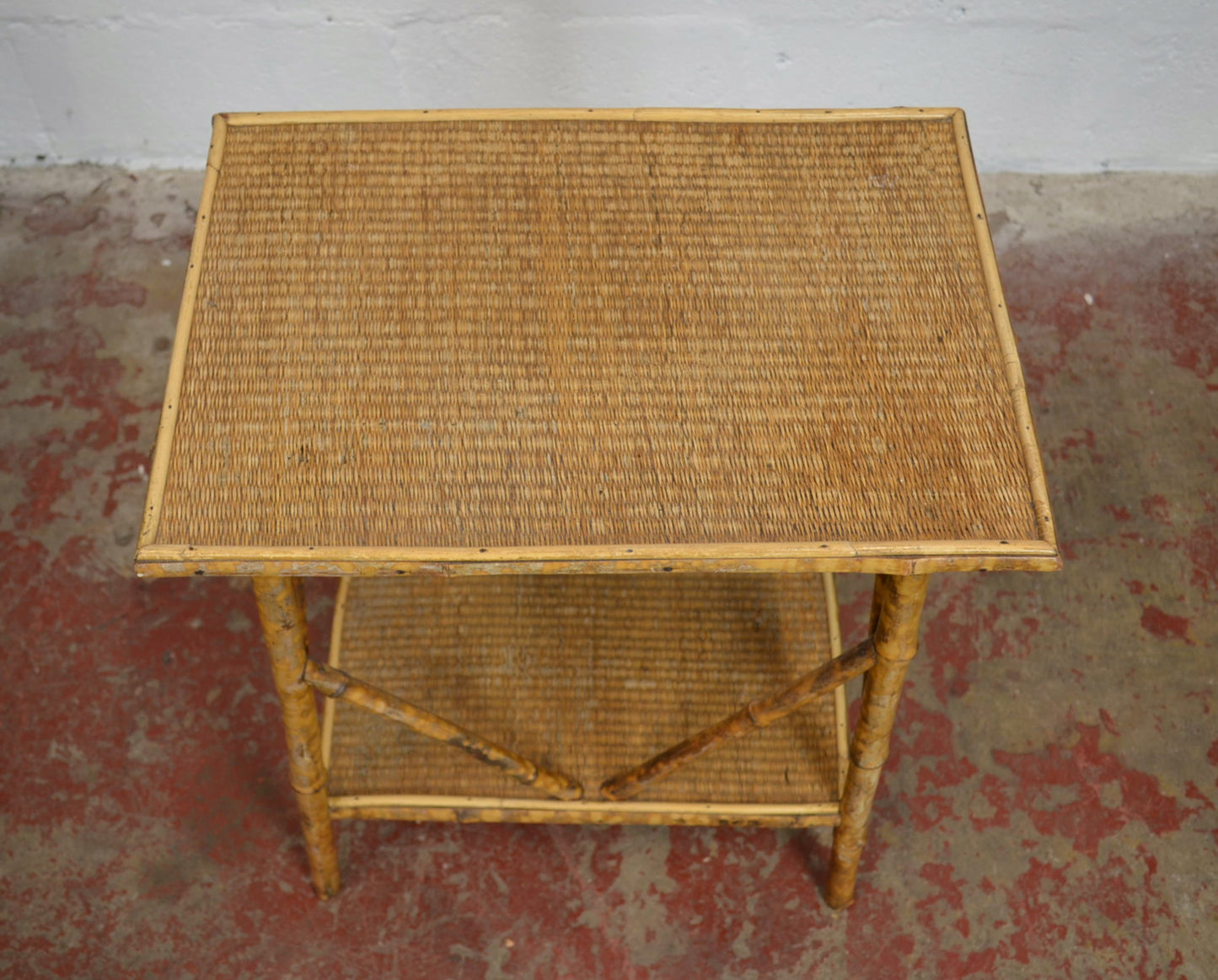 Antique Aesthetic Movement Bamboo Side Table