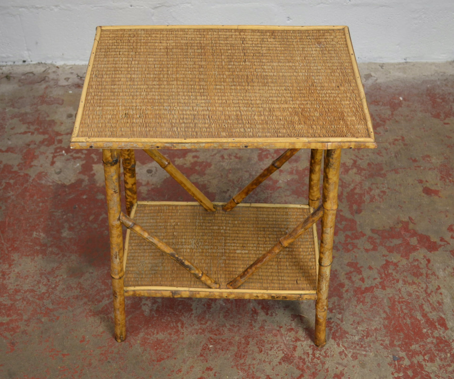 Antique Aesthetic Movement Bamboo Side Table