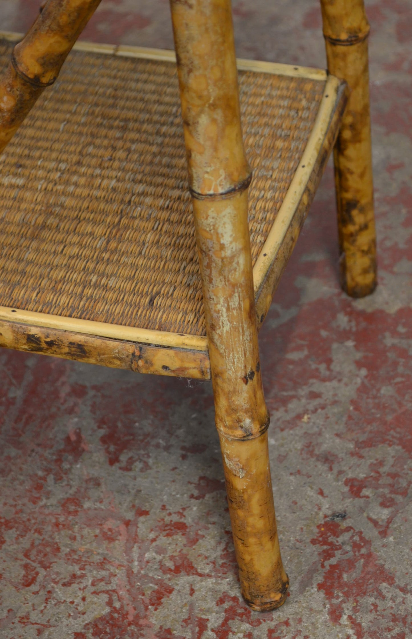 Antique Aesthetic Movement Bamboo Side Table
