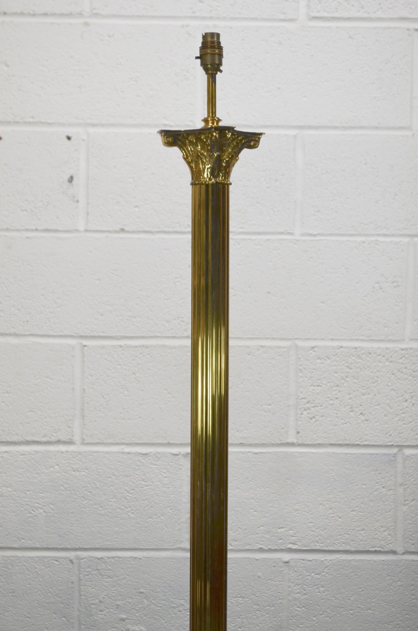 Antique Style Brass Floor Lamp
