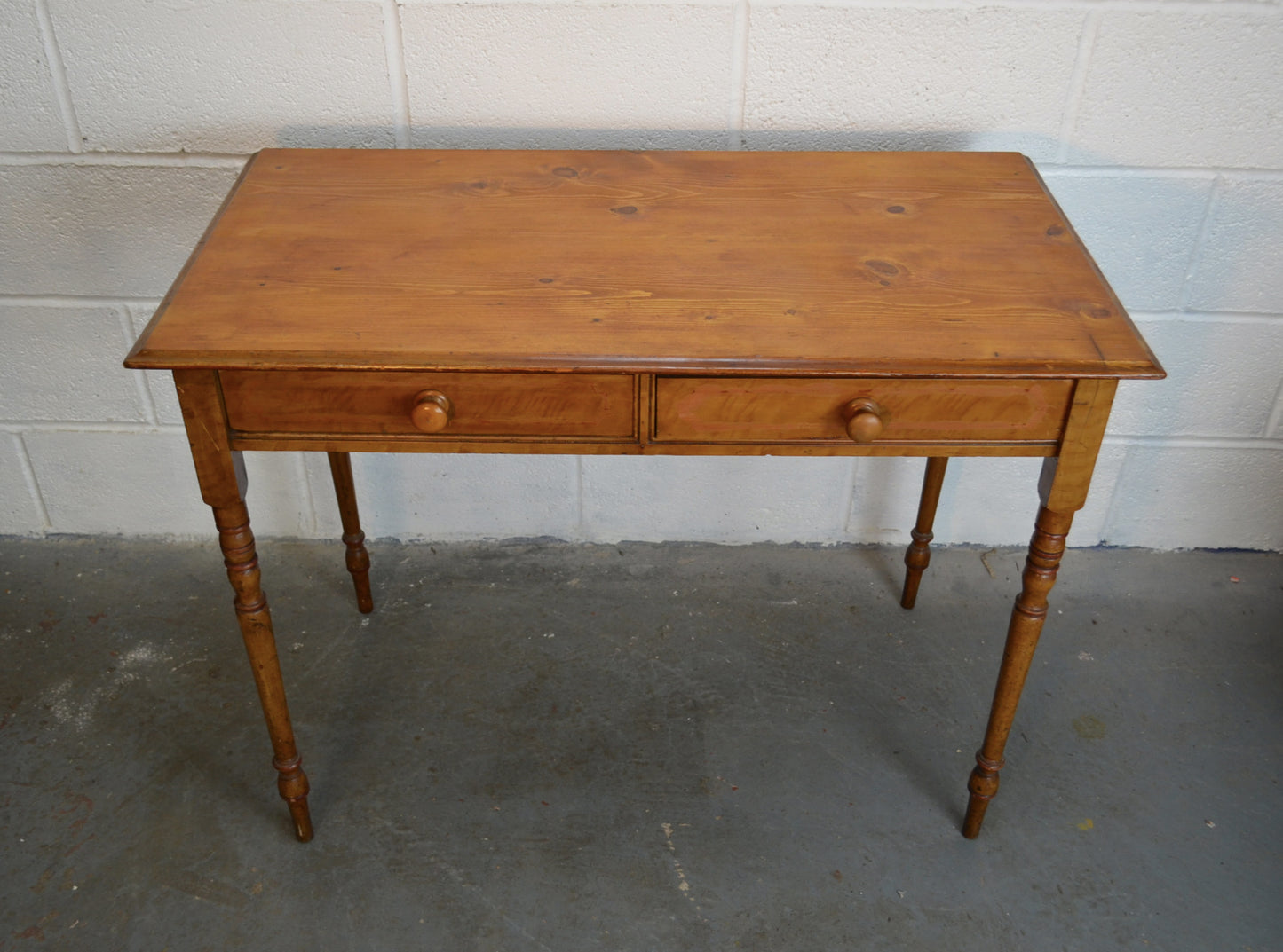 A Victorian Pine Table/Desk