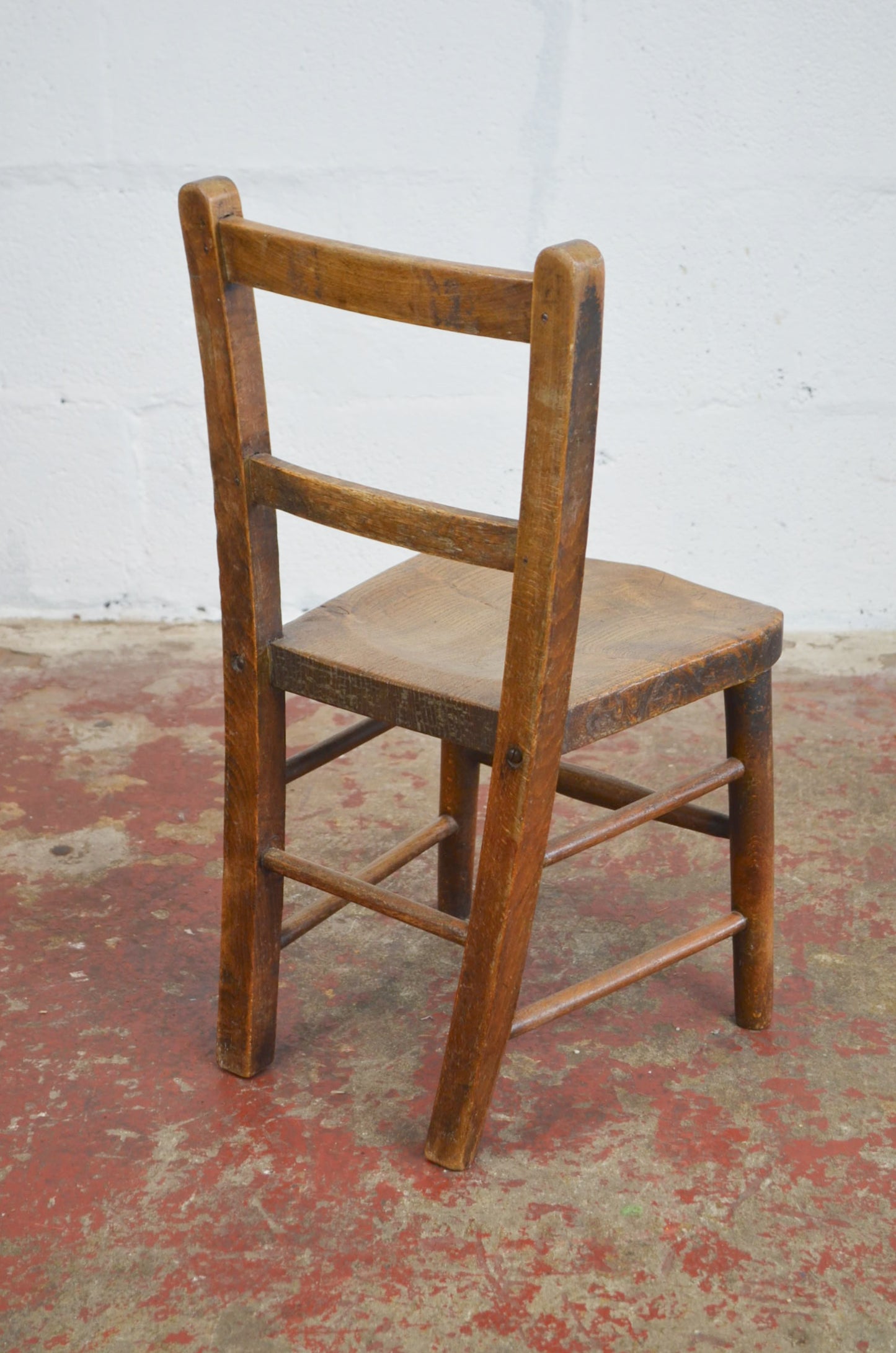A Pair Of Antique Children's Chairs