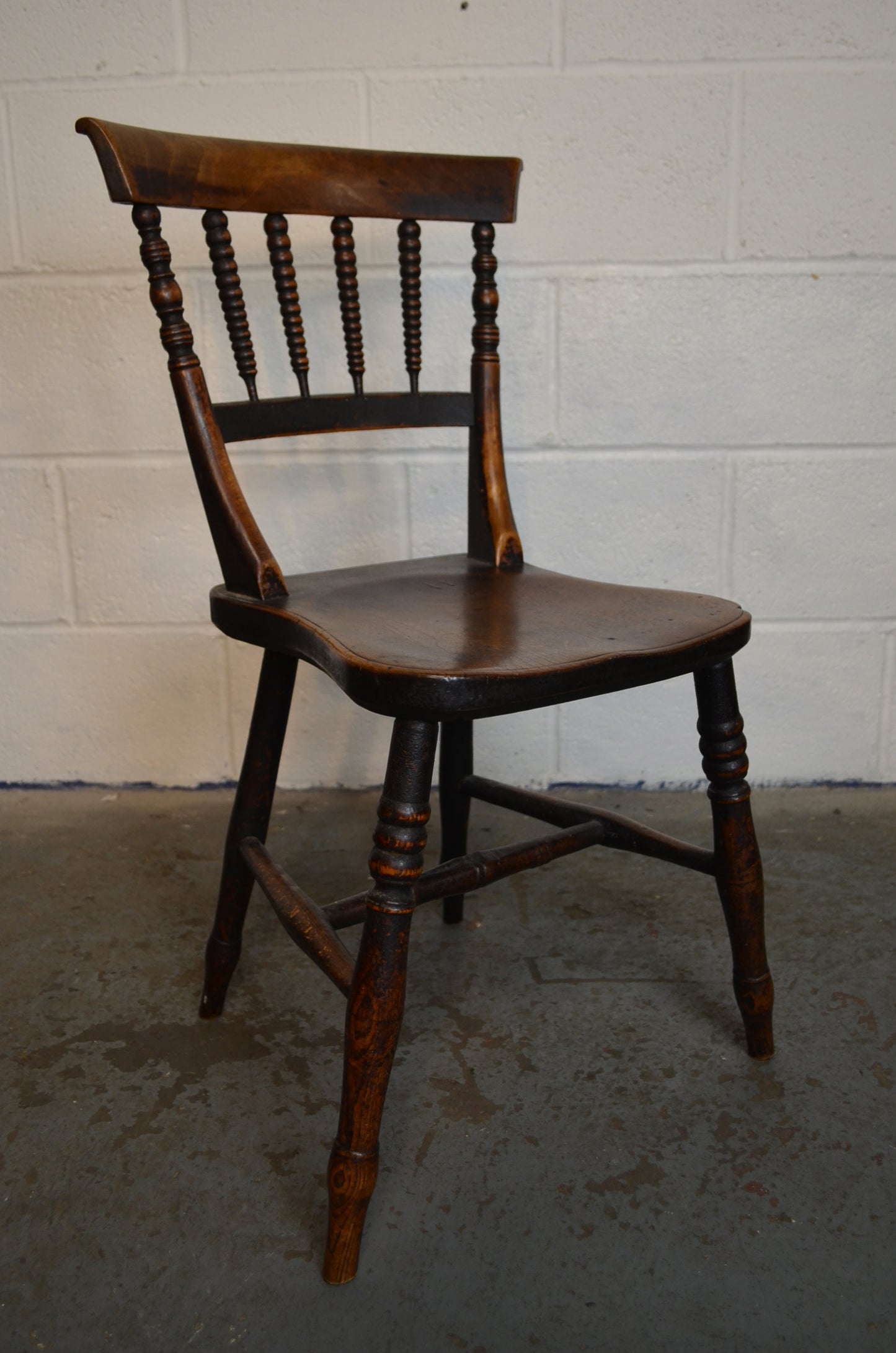 A Pair Of Antique Children's Chairs