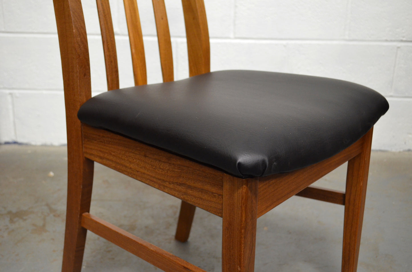 A Set Of Six Of Vintage Dining Chairs