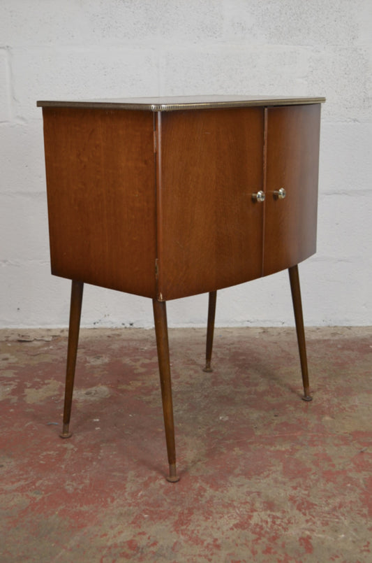 Vintage Vinyl Record Cabinet - Teak