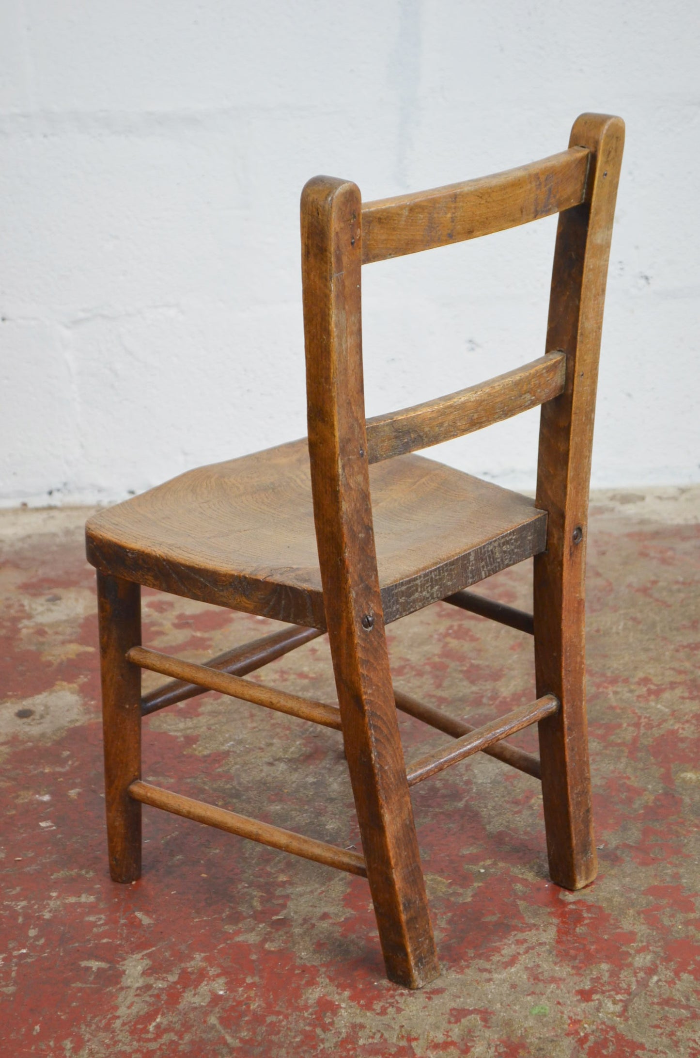 A Pair Of Antique Children's Chairs